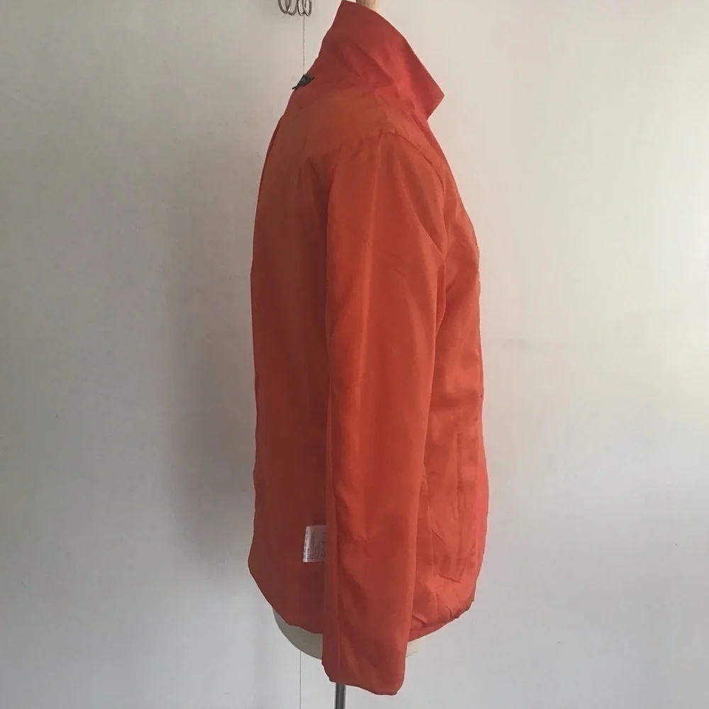 Orange Cotton one button Zune Poar blazer Large (see measurements) - Picture 7 of 11